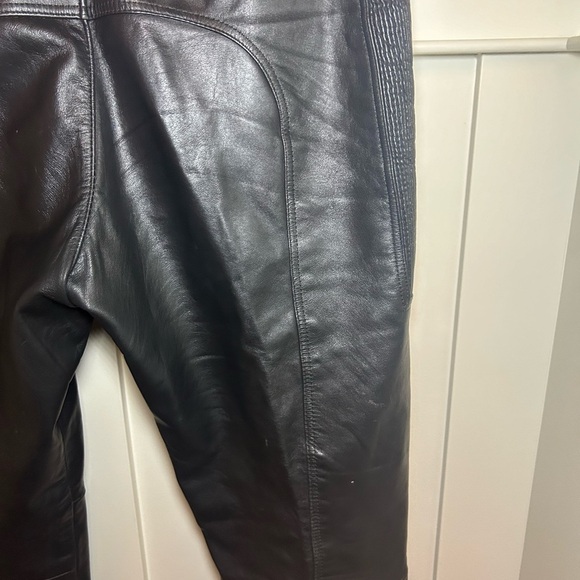 Vintage thick leather racing pants - Picture 11 of 12